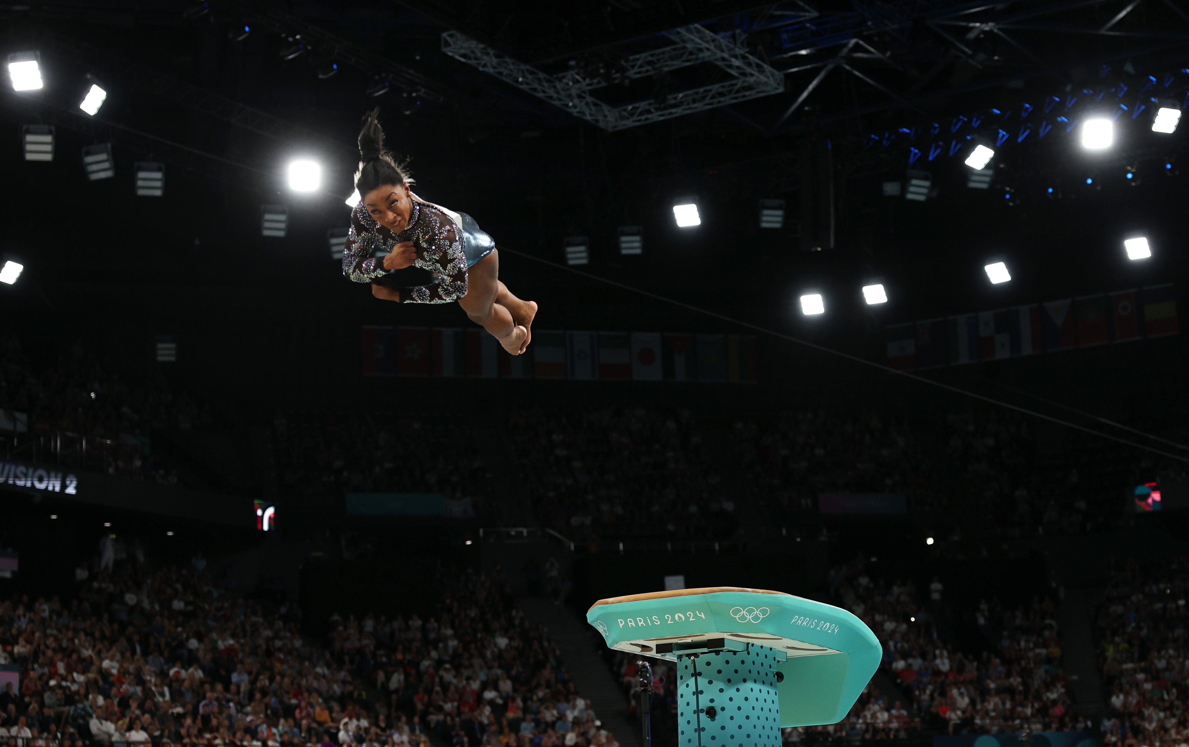 Simone Biles, la diosa de la gimnasia, vuelve con espectaculares ejercicios