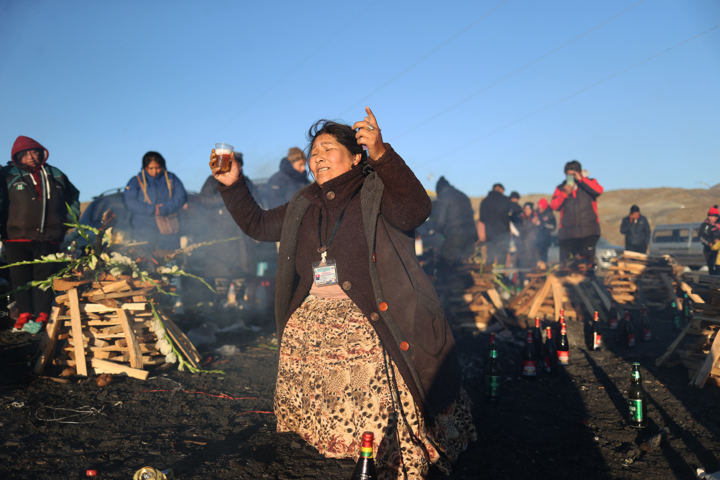 El mes de la Pachamama se inicia con ofrendas a más de 4.000 metros de altitud