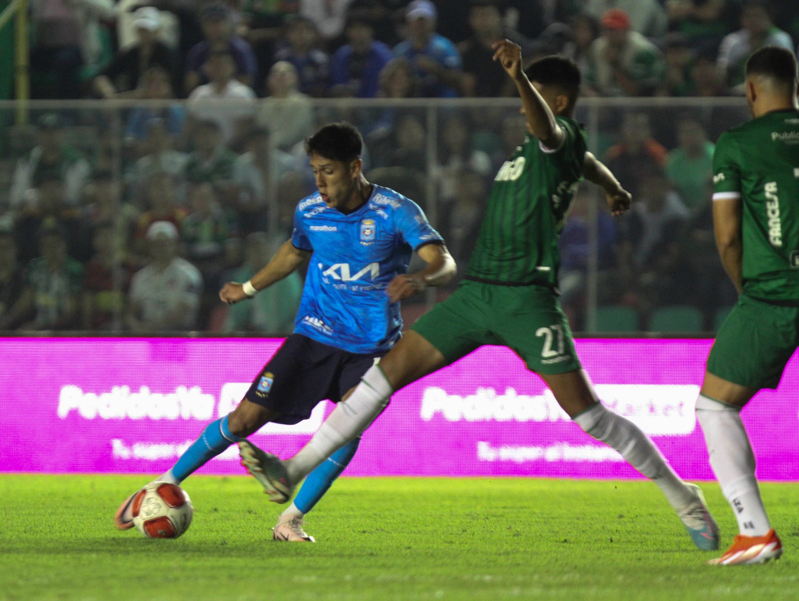 Blooming gana con un gol tempranero y defendiéndose de los ataques de Oriente