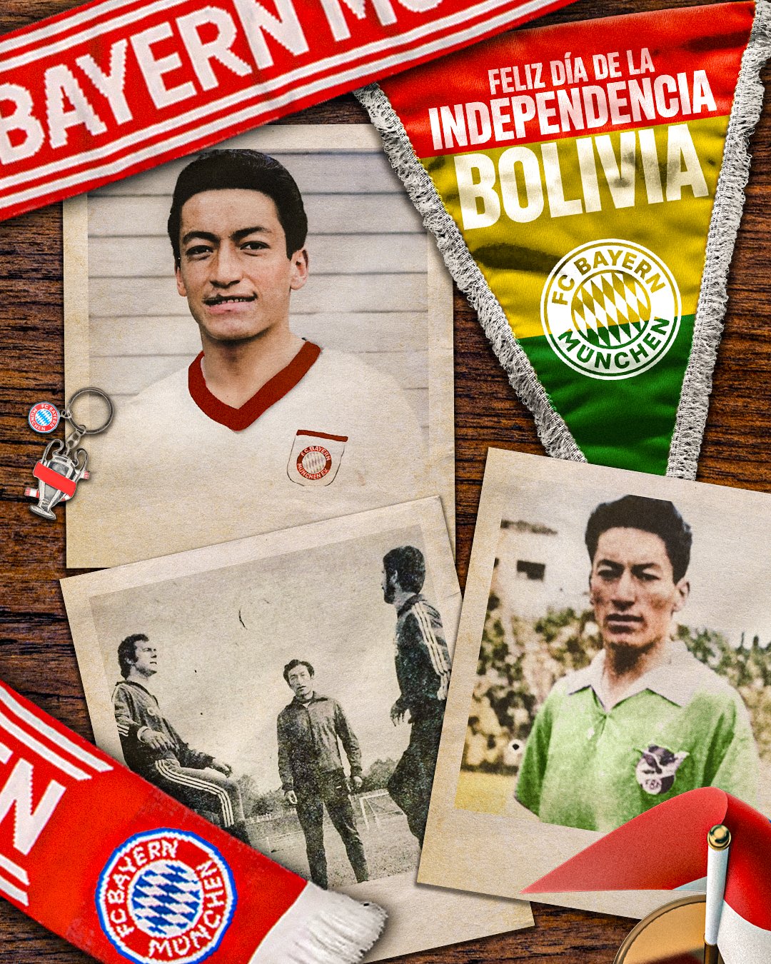 Adiós a Blacut: un boliviano en el Bayern Múnich al lado de Muller, Maier y Beckenbauer  