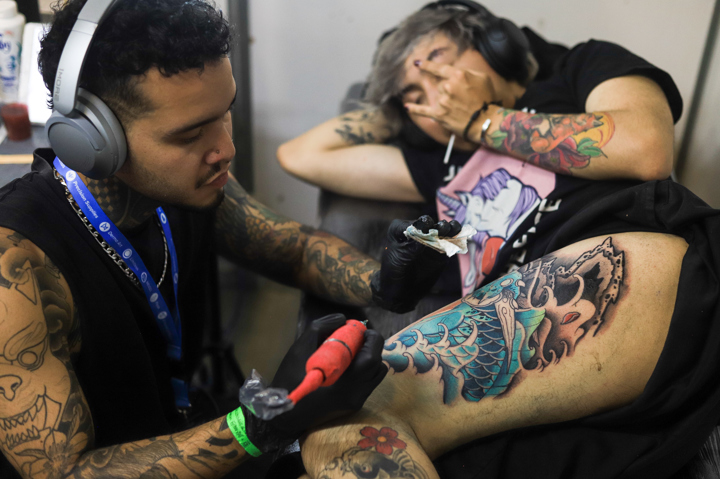 Art Tattoo Bolivia Convention 2024: tatuadores de 16 países expusieron su arte en La Paz