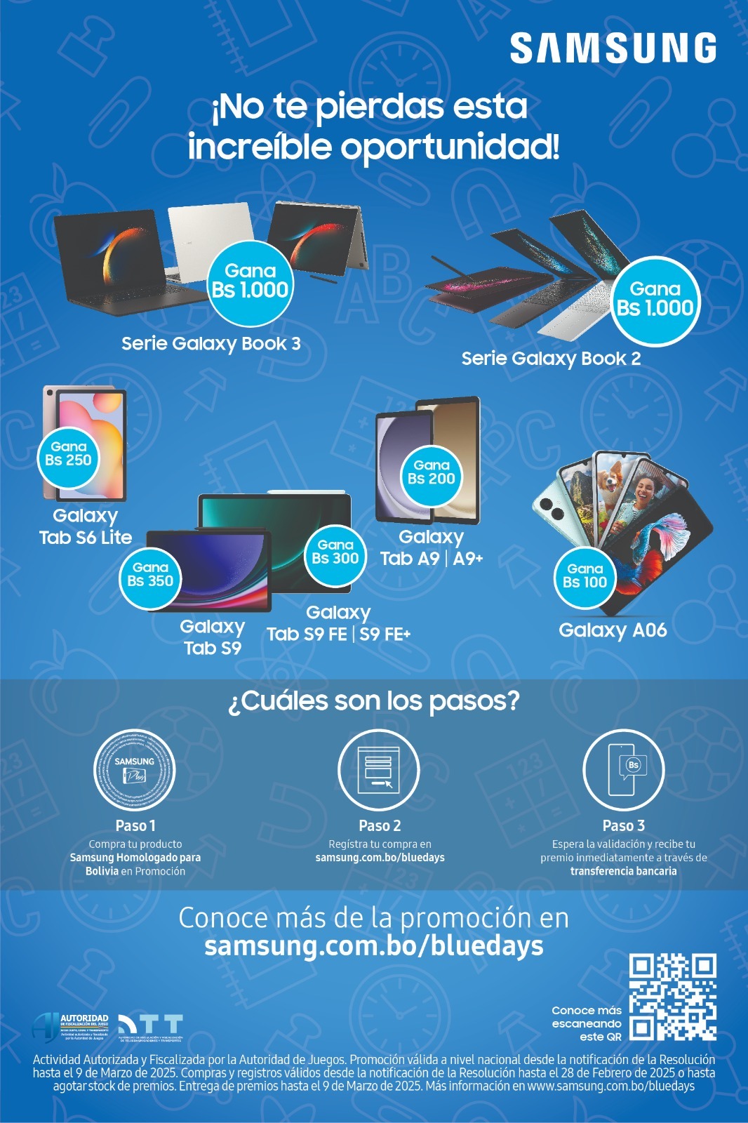Samsung lanza los Blue Days con promociones para el regreso a clases