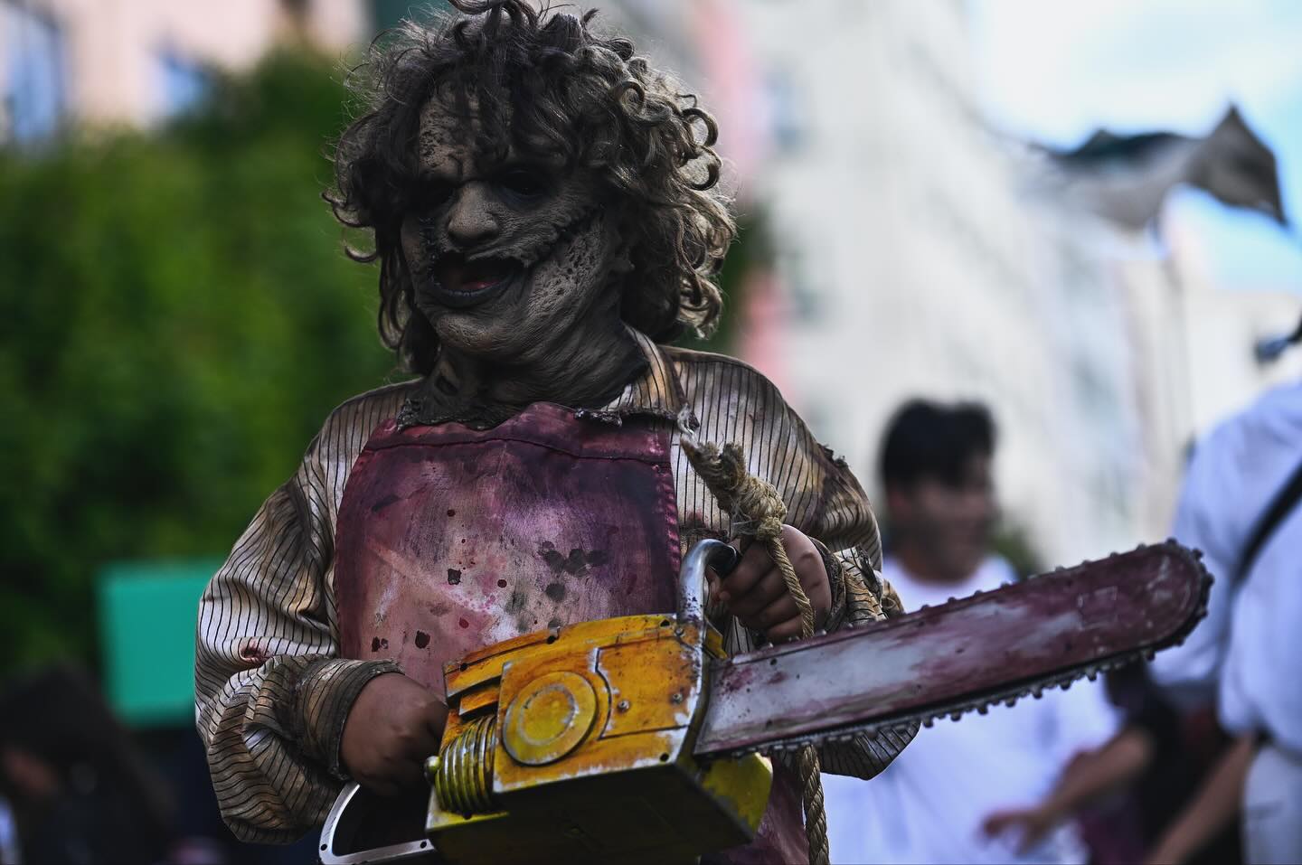 Una “manifestación zombi” recorre el centro de La Paz y protesta contra crisis y corrupción 