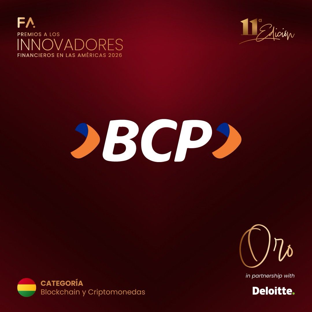  FINTECH AMERICAS distingue al BCP con el premio de oro a la innovación financiera