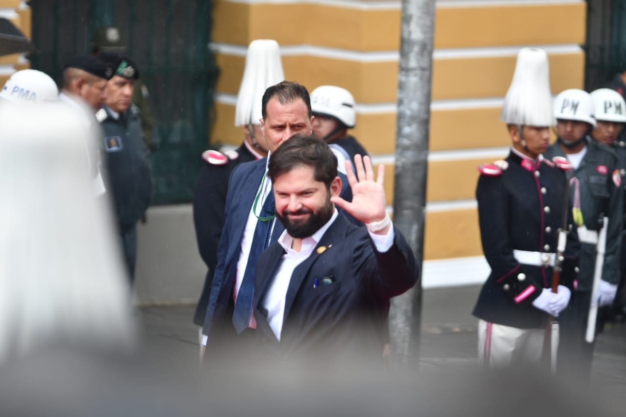 Vea las fotografías de la posesión del presidente Rodrigo Paz y del vicepresidente Edmand Lara