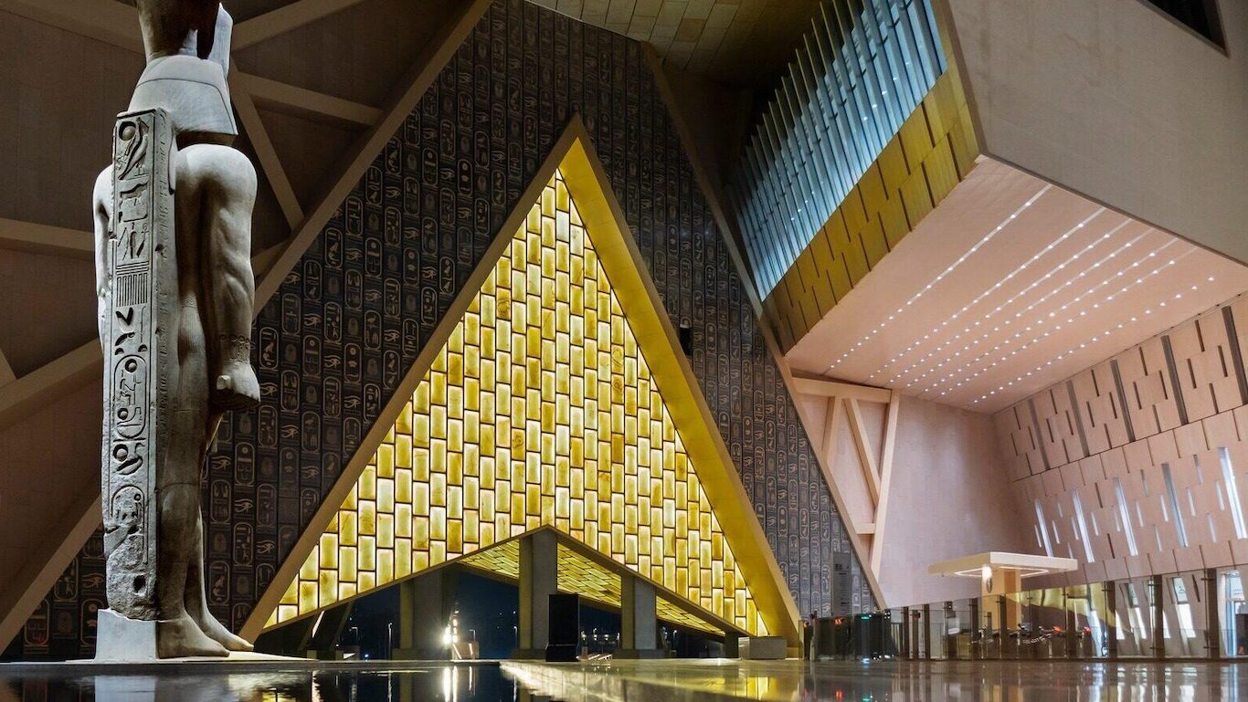 Boliviano Peter McFarren aporta una visión global al Gran Museo Egipcio