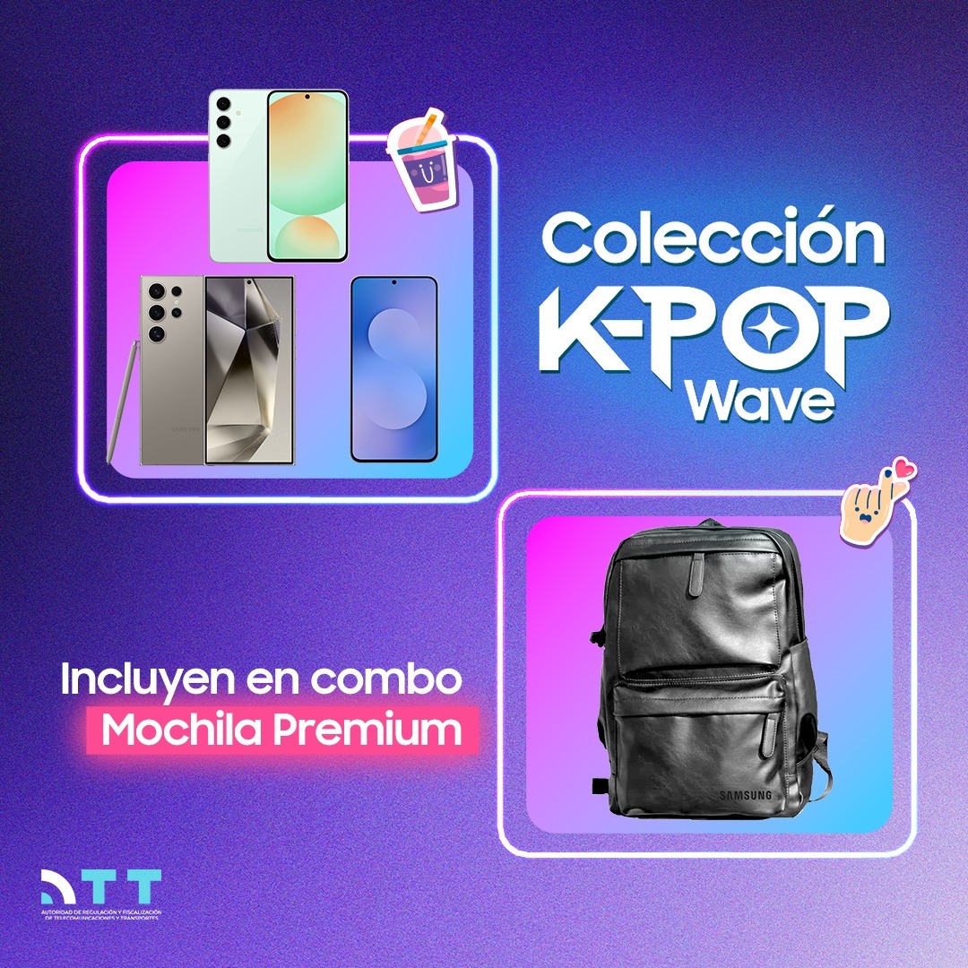 Samsung Bolivia lanza la colección K-POP Wave con combos exclusivos