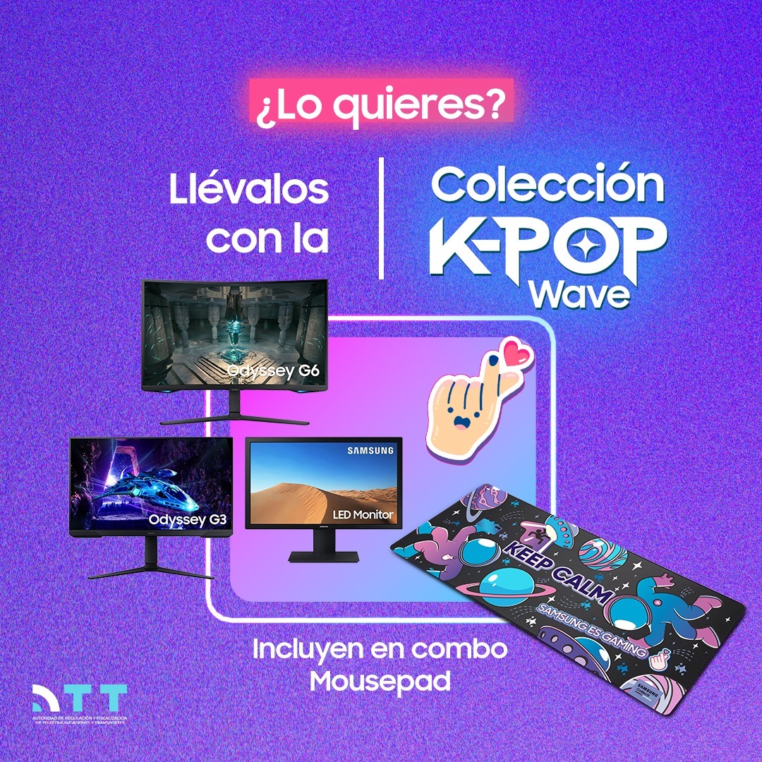 Samsung Bolivia lanza la colección K-POP Wave con combos exclusivos