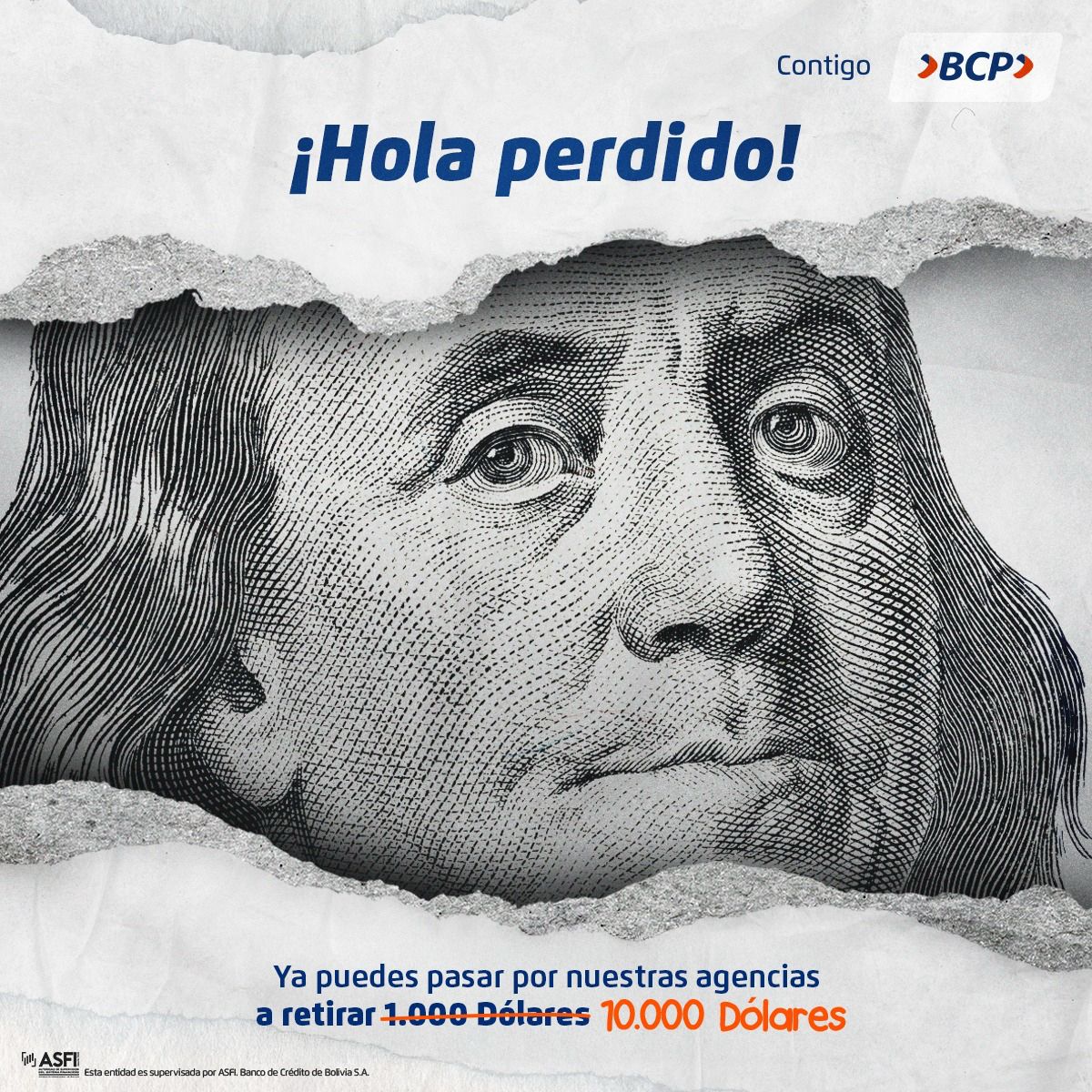 BCP anuncia que devolverá hasta 10.000 dólares a sus ahorristas