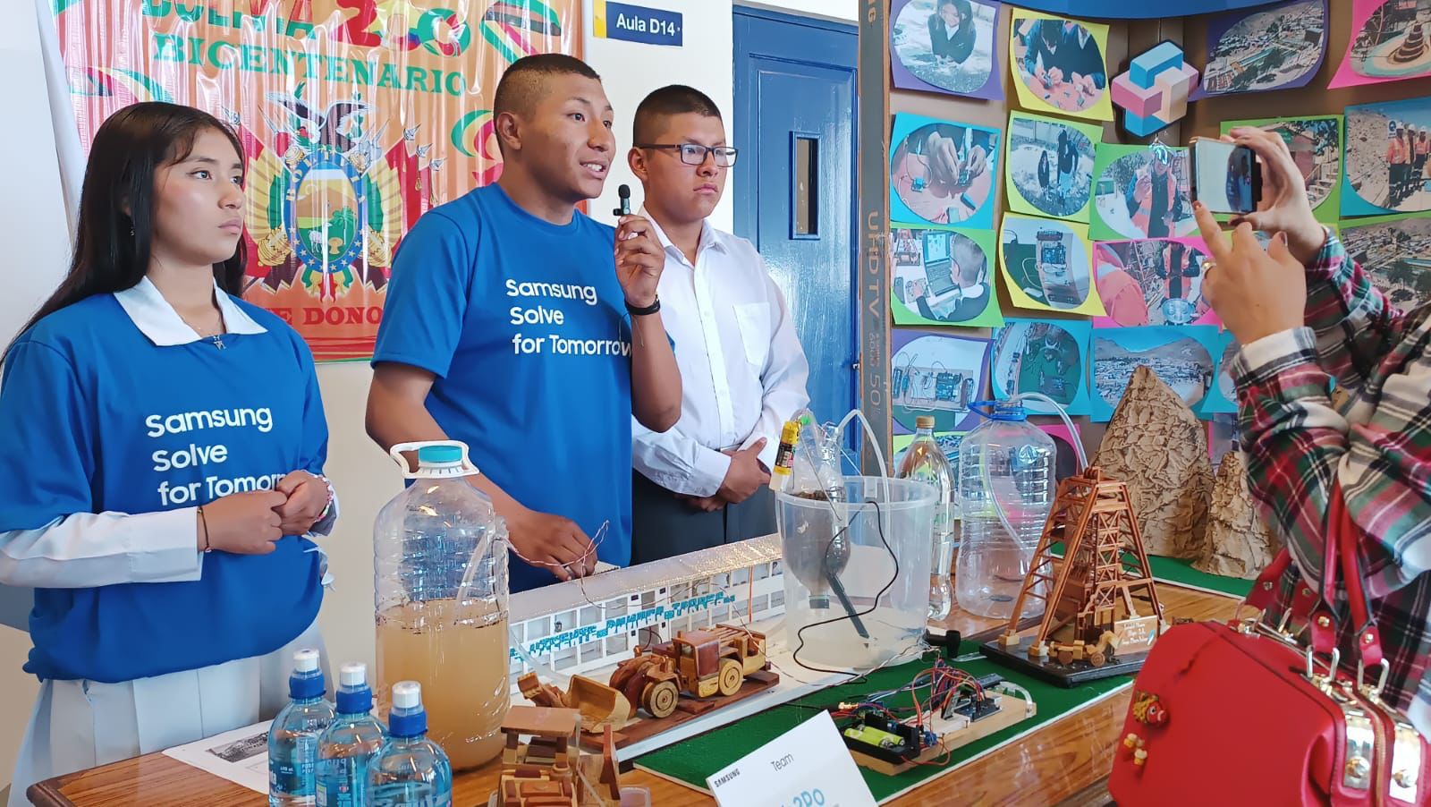 Jóvenes con corazón minero destacaron en un concurso nacional de tecnología