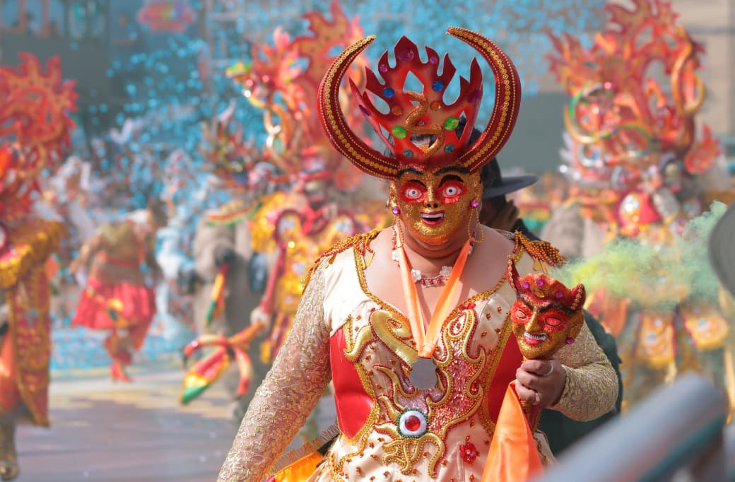 Bolivia vive el Carnaval y Oruro es  el epicentro de la devoción y la fiesta