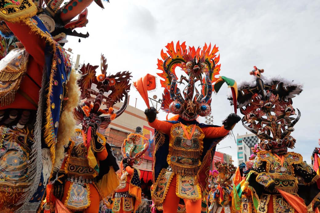 Bolivia vive el Carnaval y Oruro es  el epicentro de la devoción y la fiesta
