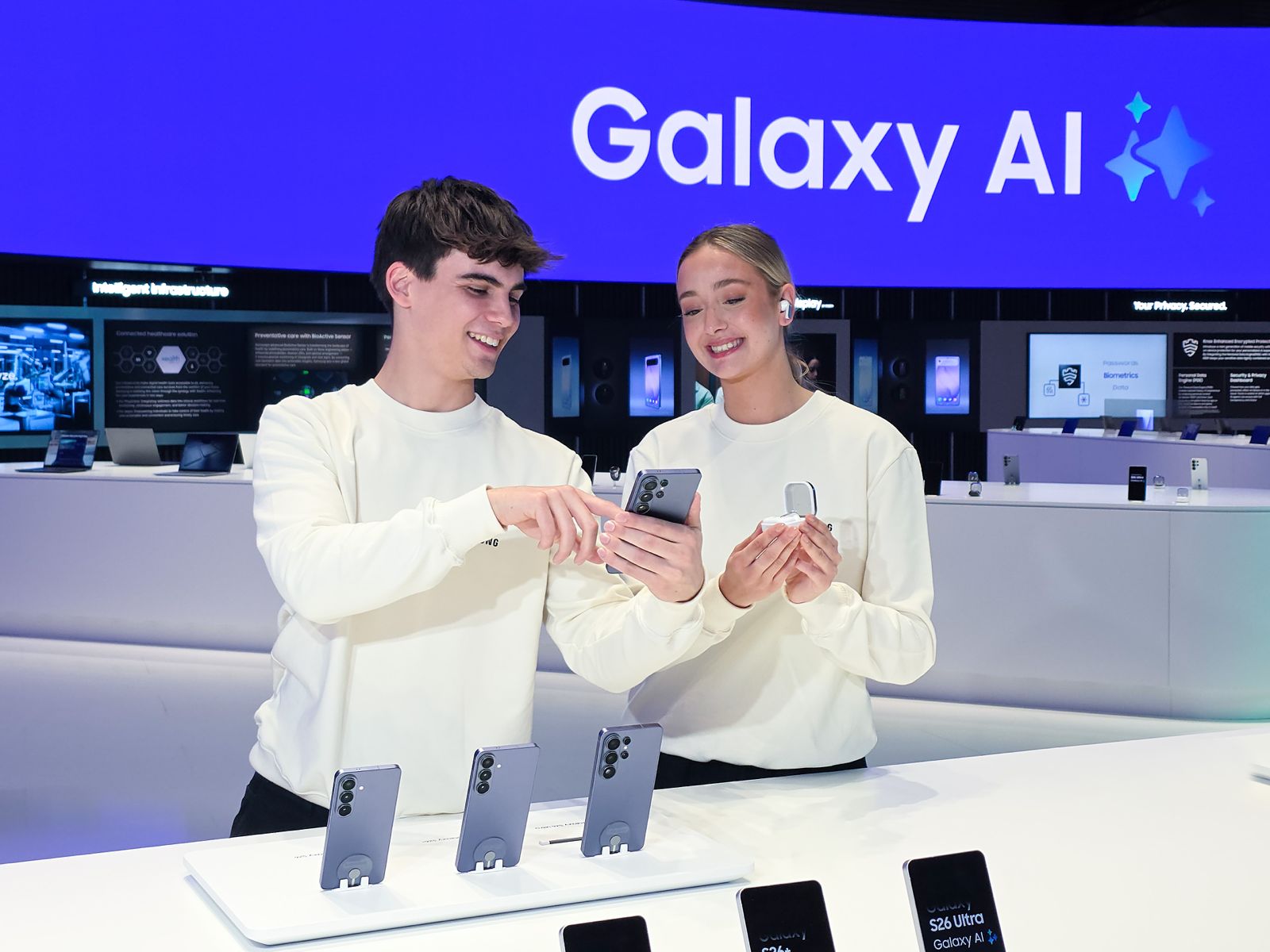 Samsung impulsa Galaxy AI y su ecosistema conectado en MWC 2026