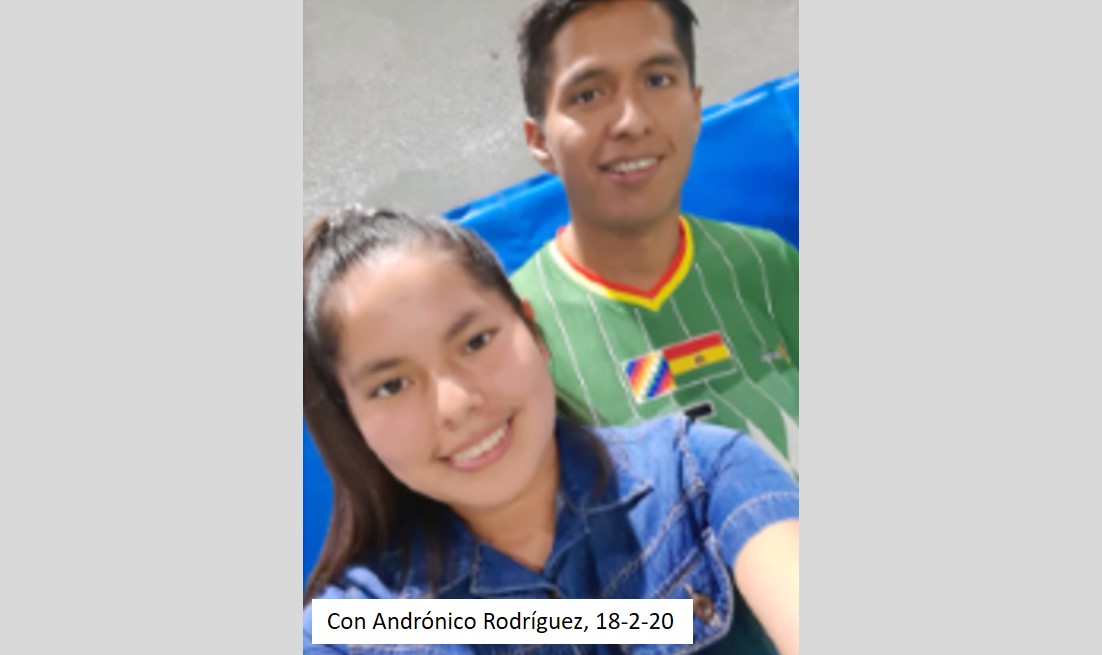 Nuevas fotografías del caso Noemí, una muestra los pies de Morales y la joven
