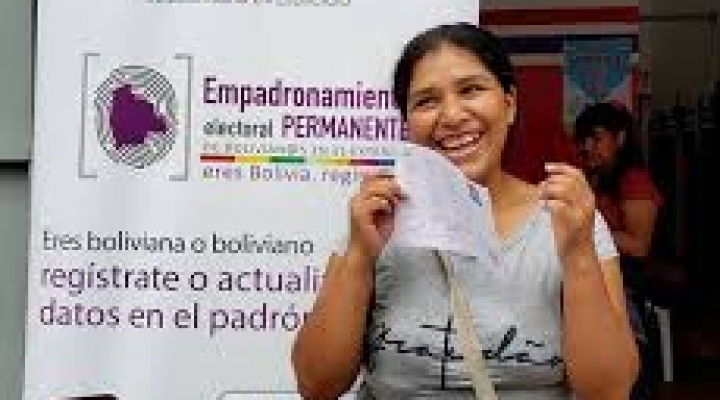 El padrón electoral en el exterior cae en 11,54% y en Bolivia aumenta 0,81%