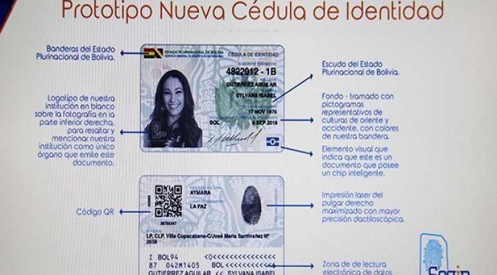 La nueva cédula de identidad empleará código QR y tendrá vigencia de 10 años
