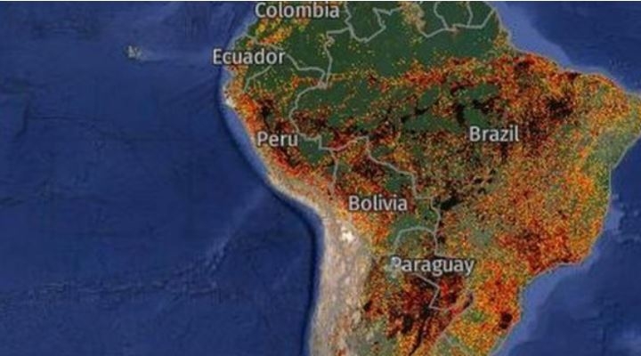 Incendios en América Latina: la catástrofe natural que está afectando a gran parte del continente americano