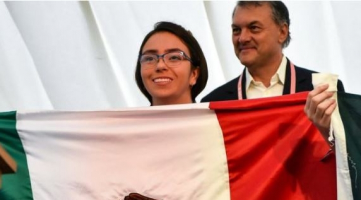 Ana Paula Jiménez, la joven mexicana prodigio de las matemáticas que no para de ganar medallas alrededor del mundo