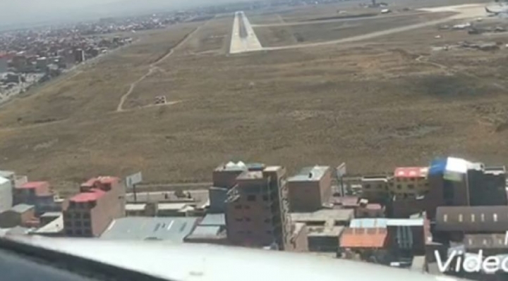 Crean comisión para demoler edificio que pone en riesgo aterrizajes en aeropuerto de El Alto