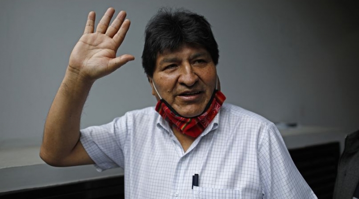 Morales anuncia que su llegada se definirá a fin del mes de octubre