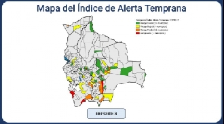 Cochabamba y otros 4 municipios tienen riesgo alto de contagio de coronavirus