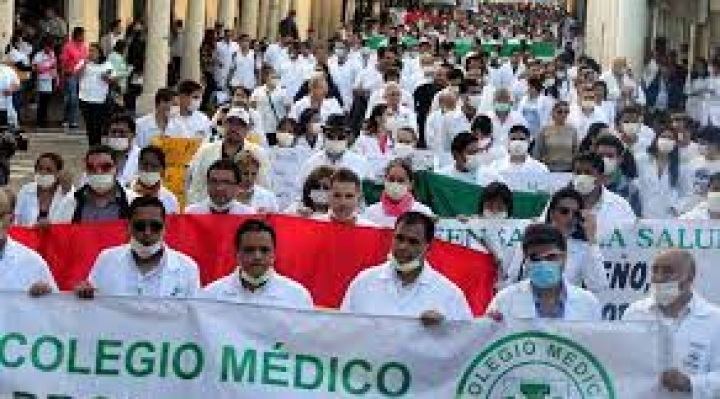 Médicos declaran cuarto intermedio en su paro general, solicitan diálogo al Gobierno