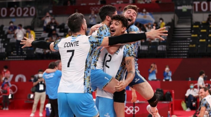 Tokio: bronces para Argentina, Cuba y República Dominicana en voleibol, lucha libre y béisbol