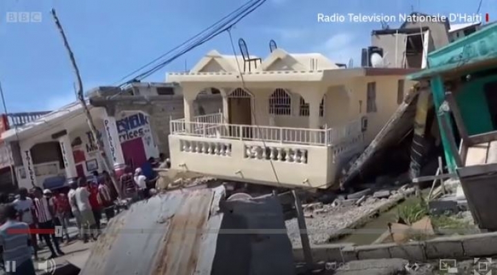 Haití: terremoto de magnitud 7,2 deja al menos 227 muertos