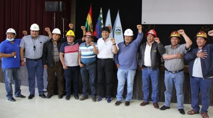 Nace el "Estado Mayor del Pueblo para el Pueblo”, liderado por Morales, que sustituye a la Conalcam