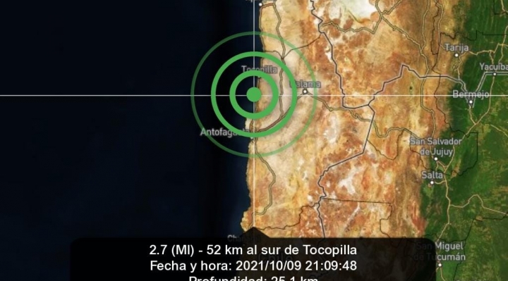 Sismo en Perú se sintió en al menos 3 ciudades de Bolivia