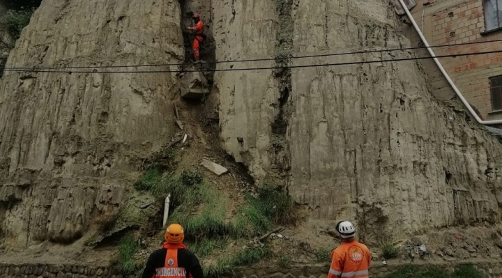 Entre lunes y martes, Alcaldía atendió 85 emergencias, la mayoría por caída de material de talud