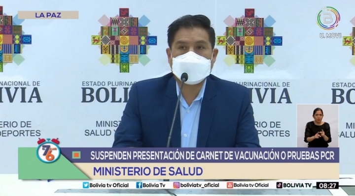 El Gobierno cede a presión de antivacunas, suspende la presentación del carnet de vacunación o prueba PCR