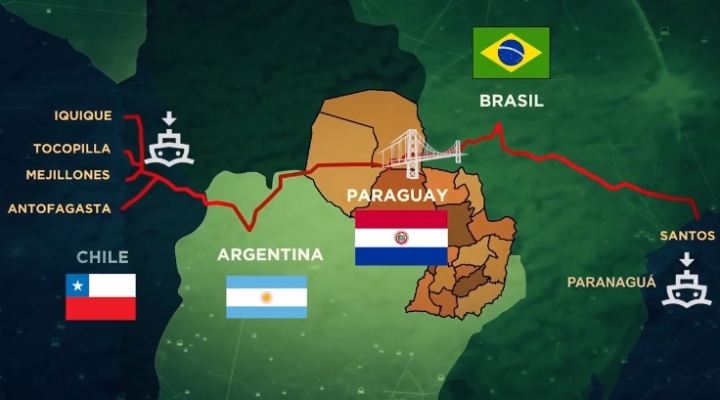 Paraguay quiere constituirse en el centro logístico de la región con su propio corredor bioceánico 