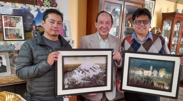 Las artes plásticas engalanan tres barrios paceños