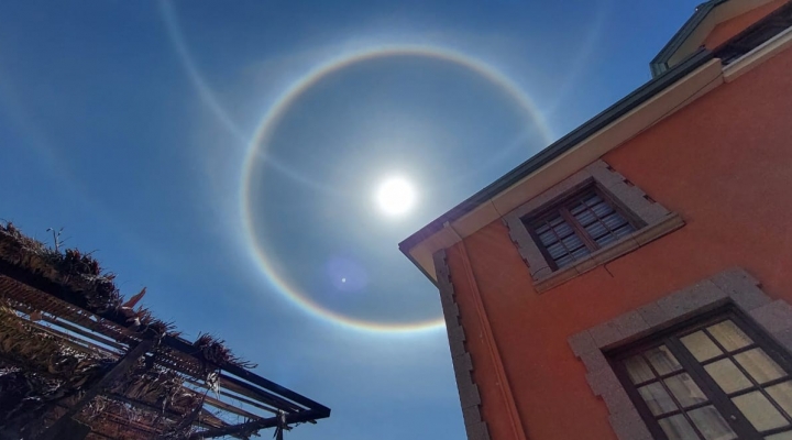 ¿A qué se debe el “halo solar” que sorprendió a los paceños y alteños en el Día de la Primavera?