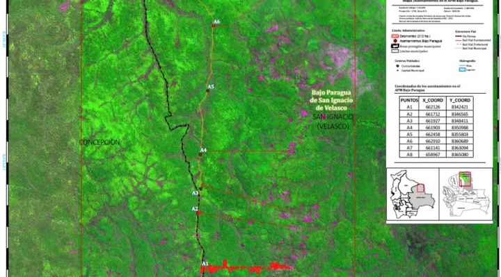 Deforestación continúa en el Bajo Paraguá, aumentan las críticas al alcalde de San Ignacio de Velasco