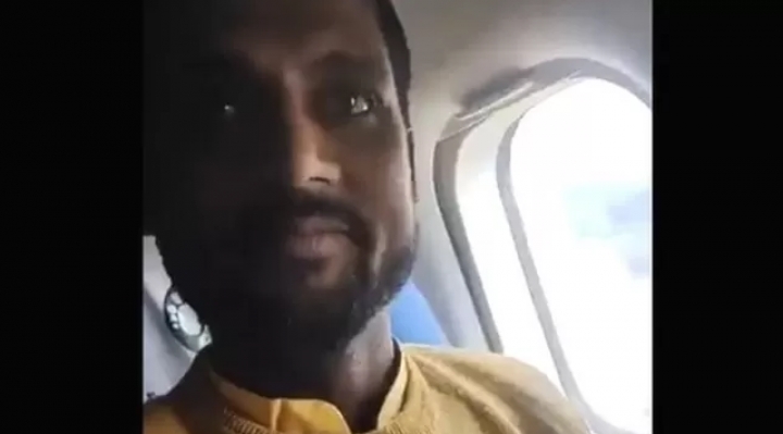 El pasajero que grabó desde dentro del avión el accidente aéreo en el que murieron 72 personas en Nepal
