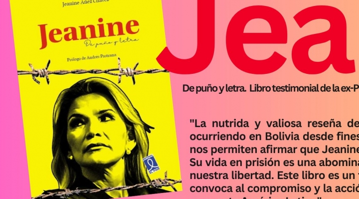 Desde la cárcel, Añez presenta su libro testimonial “Jeanine de puño y letra”