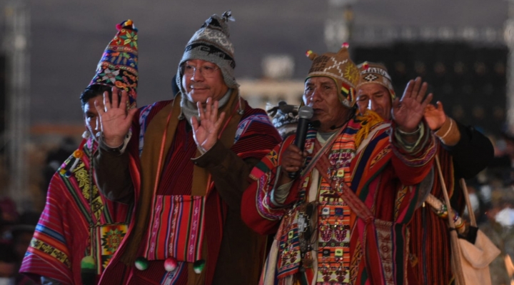 Anuncian que Arce y Choquehuanca participarán del Año Nuevo Andino en Tiwanaku 