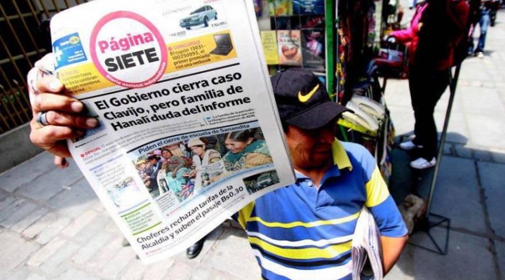 Ola de solidaridad y respaldo ante cierre de Página Siete