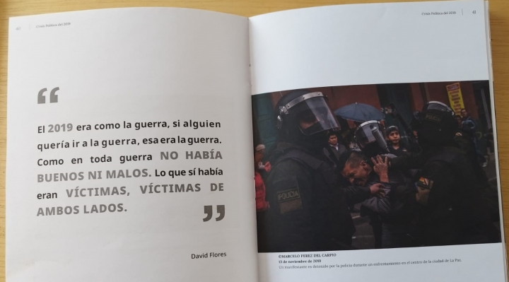 Un libro rescata el trabajo de los fotoperiodistas que arriesgaron su vida para retratar la crisis de 2019 y la pandemia