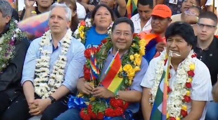 García Linera a Evo: “compañero ya no ganas solo, entiéndelo”