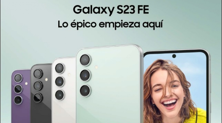 Fotografía profesional, rendimiento gamer  y precio accesible realzan al nuevo Galaxy S23 FE