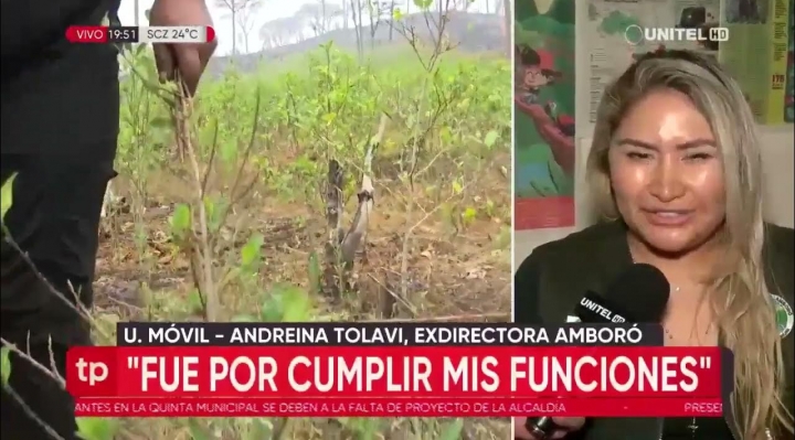 El SERNAP destituye a directora del parque Amboró que denunció plantaciones ilegales de coca