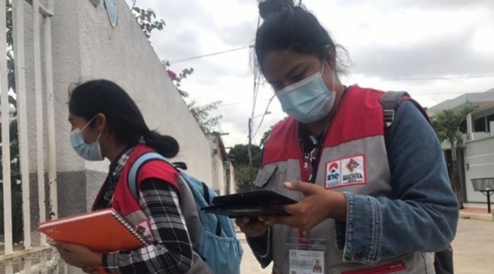 INE recurre a incentivos para registro de censistas, desde recarga a celulares, notas a estudiantes, asuetos, rebaja de impuestos