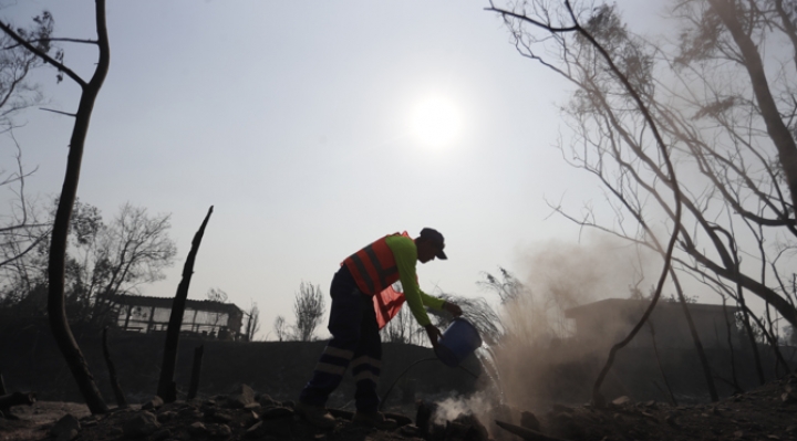 Ascienden a 46 los fallecidos en los múltiples  incendios que devastan el centro de Chile