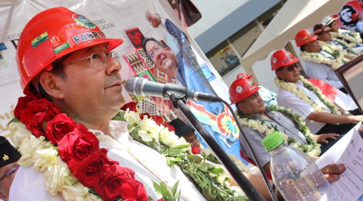 Arce dice que el evismo tiene “falso discurso” y con la oposición “boicotean” al Legislativo