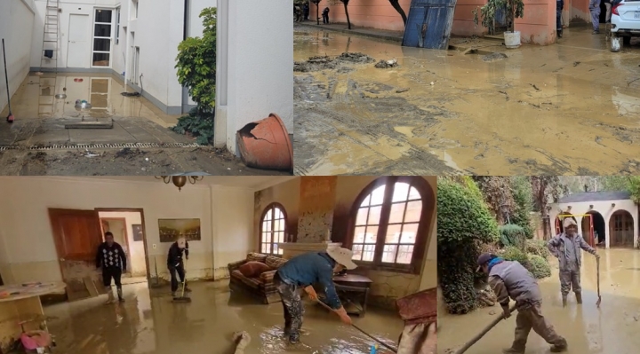 Lluvias y crecida de ríos en zona Sur deja escenas desgarradoras en viviendas inundadas y vías llenas de mazamorra