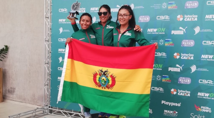 Bolivia ocupa el segundo lugar en el Sudamericano de Marcha en Brasil