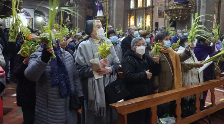 Inician los actos de Semana Santa con Domingo de Ramos